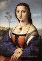 Retrato de Maddalena Doni, maestro renacentista Rafael
